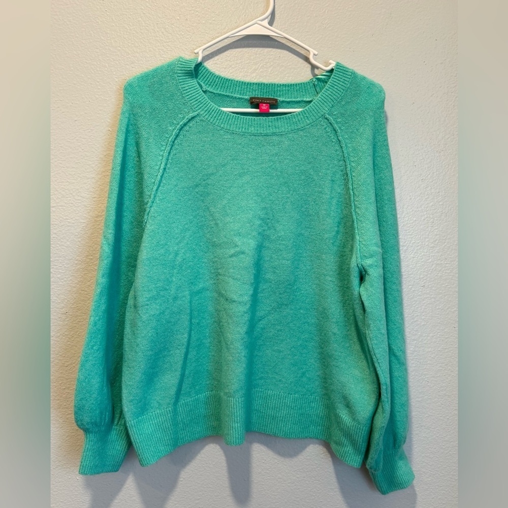 Vince Camuto Mint Green Crewneck Sweater - Picture 10 of 11
